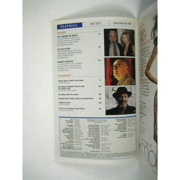 Memphis Playbill 2010 Shubert Theatre Ticket Chad Kimbell Montego Glover McGrath - Picture 8 of 11